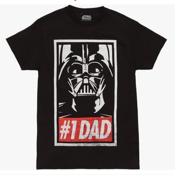 Star Wars Darth Vader #1 Dad Graphic T-shirt  Black Size Small - Picture 1 of 7